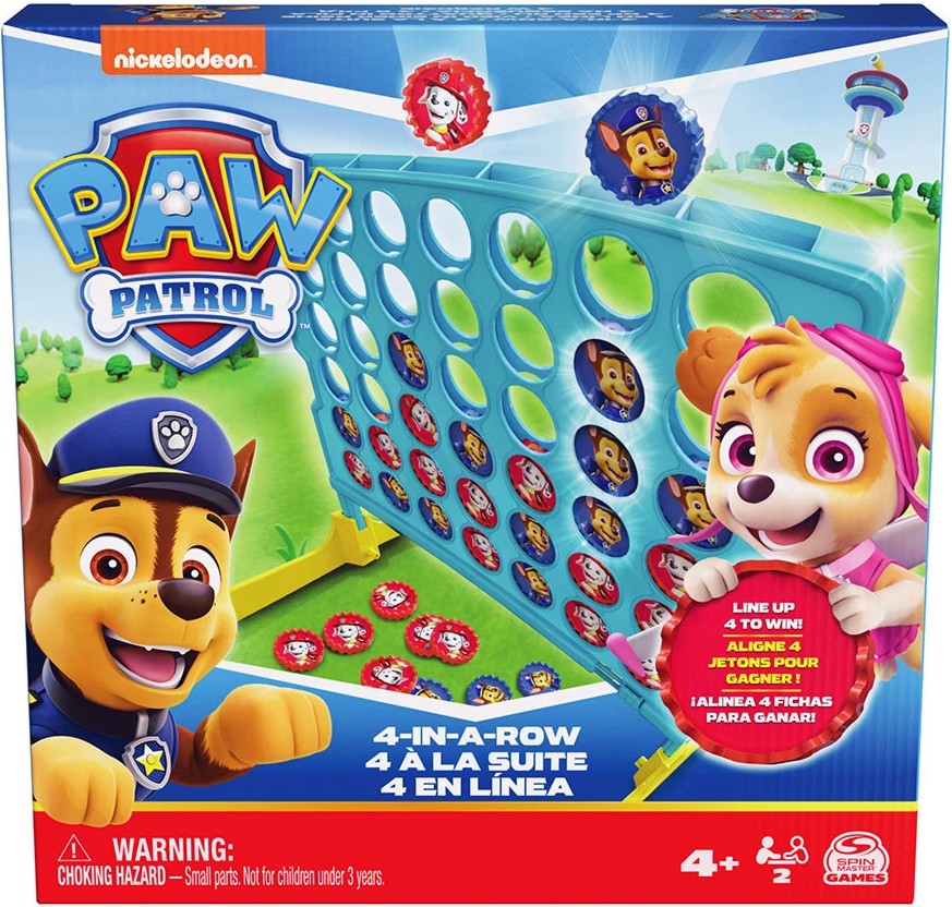 Четири поред - Spin Master Четири поред - Spin Master - На тема Пес Патрул - игра