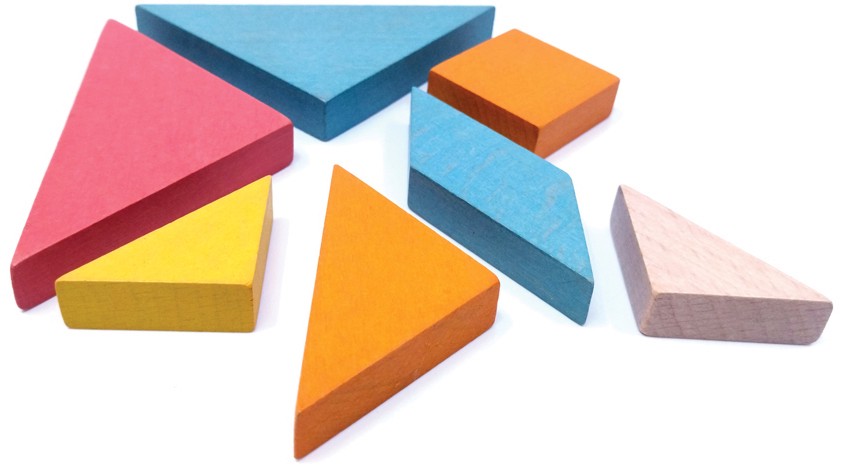 Танграм SvooRetro Танграм SvooRetro - Занимателна дървена игра - игра