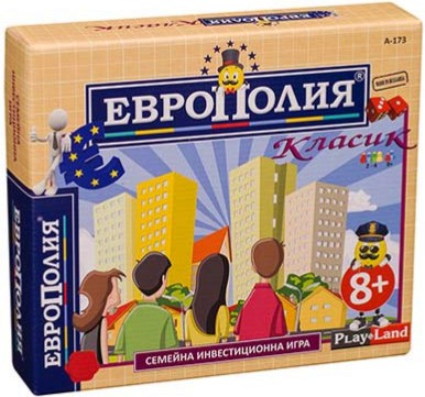 Европолия - Класик Европолия - Класик - Семейна бизнес игра - игра