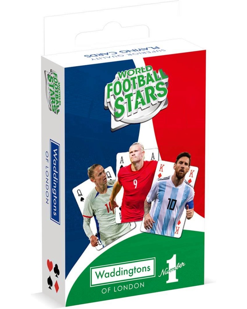Карти за игра Waddingtons - World Football Stars Карти за игра Waddingtons - World Football Stars - игра