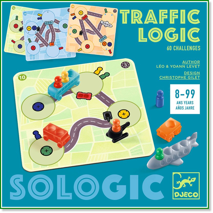 Traffic Logic Traffic Logic - Детска логическа игра от серията Sologic - игра