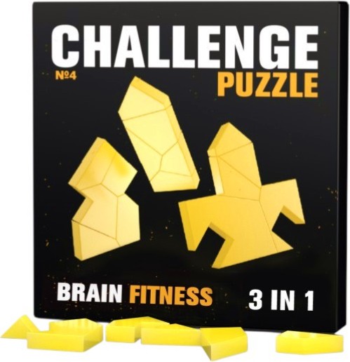 ��������������� 3 � 1 Challenge Puzzle N4 - IQ Puzzle - ����