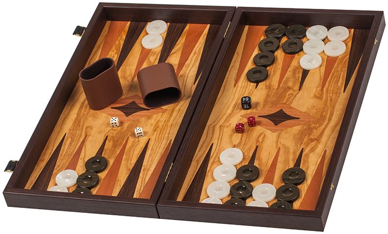Табла - Настолна игра от дърво с аксесоари - - store.bg