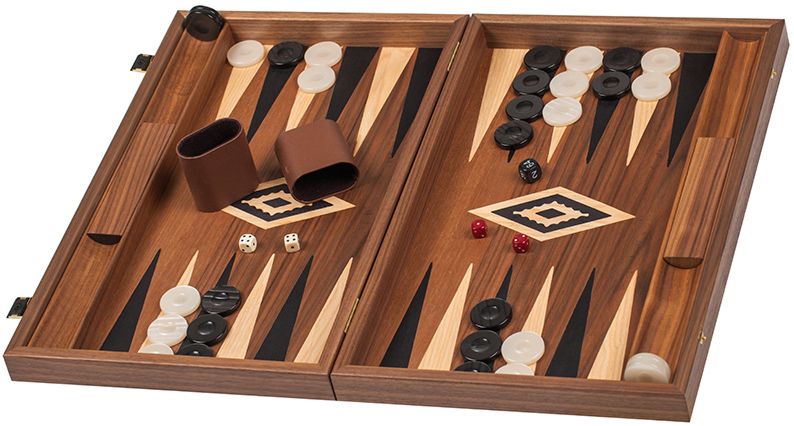 Табла - Настолна игра от дърво с аксесоари - - store.bg