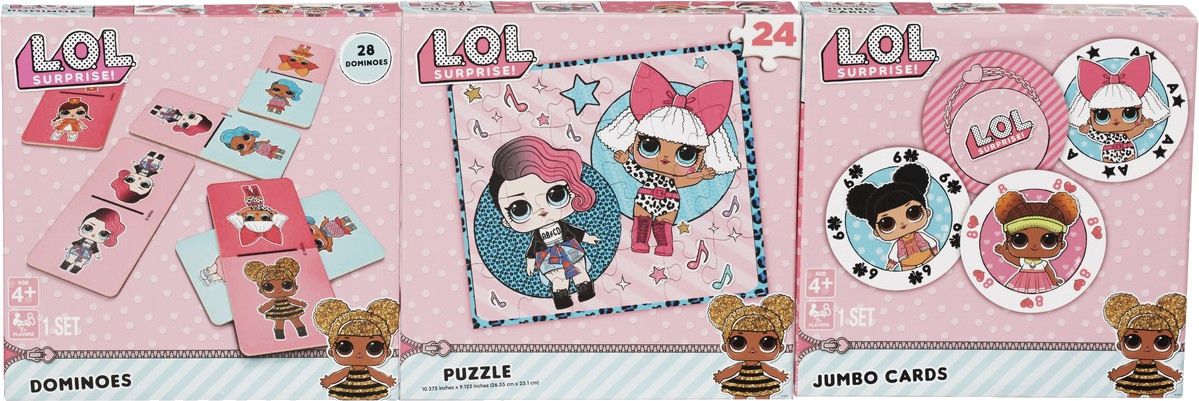 Store Bg L O L Surprise 3 V 1 Komplekt Karti Domino I Pzel Igra