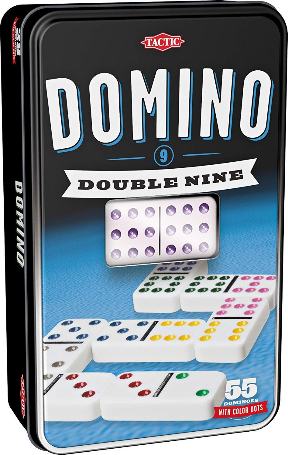 Домино - Double 9 - Комплект в меална кутия - игра - store.bg