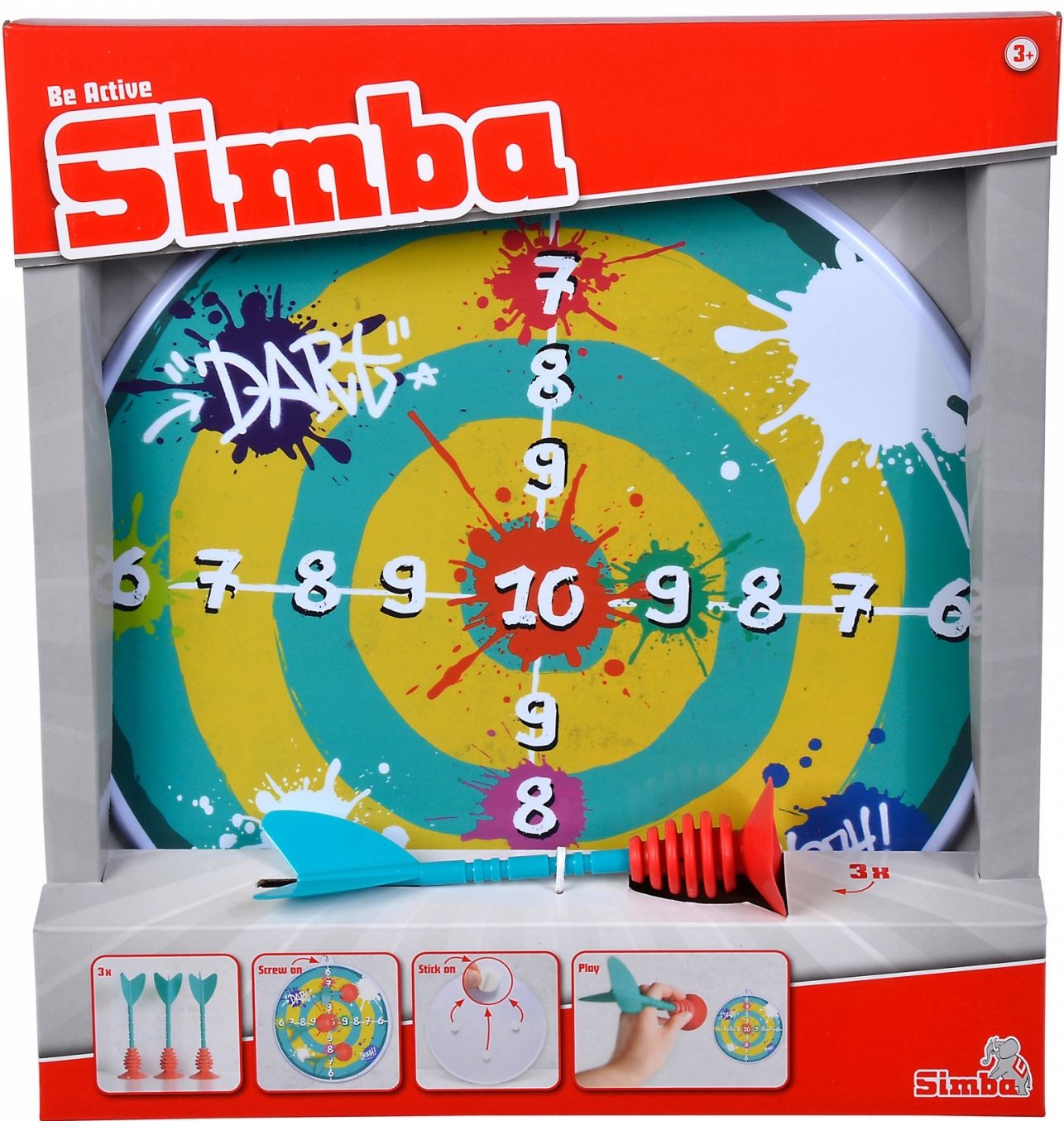 Детски дартс Simba - С 3 стрелички - игра - store.bg