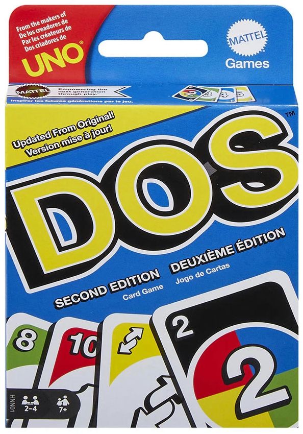 Uno Dos 2.0 Игра с карти Mattel - store.bg