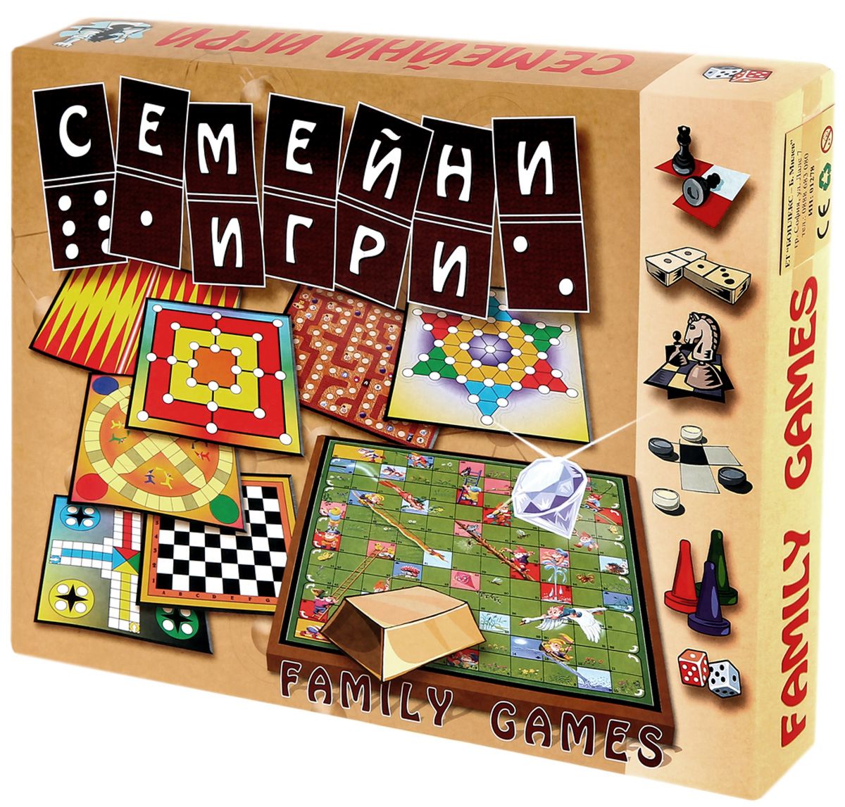 Семейни занимателни игри - игра - store.bg