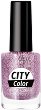 Golden Rose City Color Nail Lacquer - 