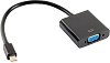 ������� Mini DisplayPort male ��� VGA female Lanberg