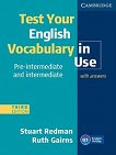 Test Your English Vocabulary in Use:  Pre-intermediate - Intermediate - 