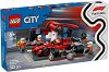 LEGO City - ������� � �������� �� F1 � ���� Ferrari - 