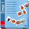 Домино с предлози - Част 1 - Логопедична игра с карти - карти
