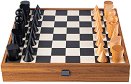 Шах - Black & White Leatherette - Луксозен комплект - игра