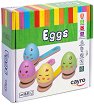 Яйца в лъжички - Дървена състезателна игра - игра