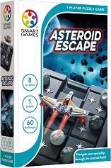 Бягство от астероиди - Детска логическа игра от серията "Compacts" - игра