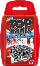 Звезди от световния футбол - Игра с карти от серията "Top Trumps: Play and Discover" - игра