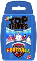 Звезди от европейския футбол - Игра с карти от серията "Top Trumps: Play and Discover" - игра