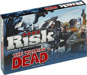 Риск: Живите мъртви - Стратегическа настолна игра на английски език - игра
