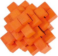 Оранжев ананас - 3D пъзел от серията "IQ тест"  - игра