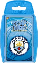 FC Manchester City - Игра с карти от серията "Top Trumps: Play and Discover" - карти