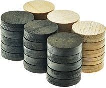 Дървени пулове за табла - Аксесоари за игра - игра