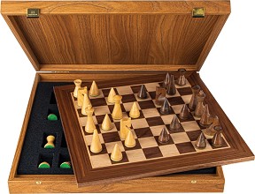 Шах - Луксозен дървен комплект - игра