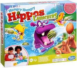 Гладни хипопотами - Детска състезателна игра - игра