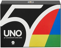 Уно - 50th Anniversary - Премиум карти за игра - игра