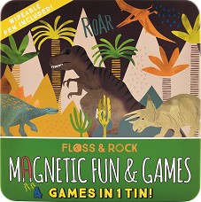 Динозаври - Комплект от 4 магнитни игри - игра