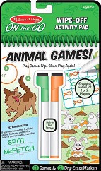 Животни - Комплект игри с 2 маркера - игра