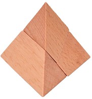 Главоблъсканица - Пирамида - Логически дървен пъзел - игра