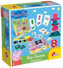 Peppa Pig - Комплект образователни игри и аксесоари - игра