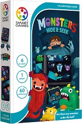Monsters Hide & Seek - Детска логическа игра от серията "Compacts" - игра