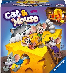 Котка и мишка - Детска състезателна игра - игра