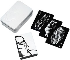 Карти за игра Star Wars - В метална кутия - карти