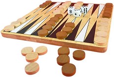 Табла - Дървена настолна игра - игра