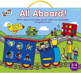 Всички на борда - Три детски образователни игри - игра